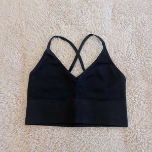 DSG Women's Seamless Fashion Ribbed Sports Bra